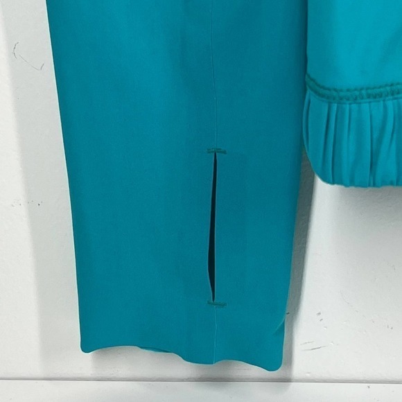 Lululemon UPF50 Lightweight Run Surf Hoodie Long Sleeve Slim 4 Turquoise - Picture 11 of 14